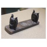 Vintage Oriental Wooden Holder