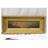 An Antique 19th Century Oil on Board