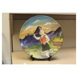 Signed Oil on Ceramic