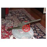 Cast Iron and Metal Cannon