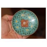 Antique Chinese Cloisonne Small Dish