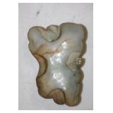 Chinese Jade Lotus Shape Washer