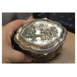 Well Carved Metal Box