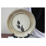A Decorative Pottery Plate