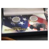American Buffalo Two Nickels Coin Set