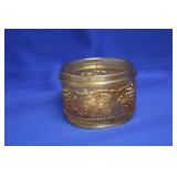 A Carnival Glass Container