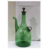 An Italian Green Decanter