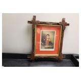 A Framed Print 'The Red Boy'