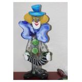 Signed Murano Clown