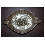 A Dutch Repousse Personal Ashtray
