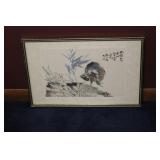 Signed Chinese / Asian Watercolor or  Print