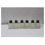 a Lot of 6 Salt and Pepper Shakers