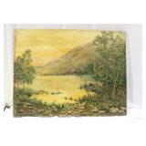 A Signed Ashworth Oil on Canvas