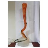 A Twisted Artglass Vase