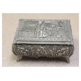 Well Carved Metal Box