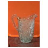A Pressed Glass Pitcher