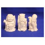 A Well Carved Chinese 3 Gods