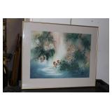 A Framed Watercolour by Dee Devane