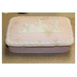 Jasperware Ceramic Trinket Box