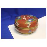 An Antique/Vintage Chinese Cloisonne Round Box
