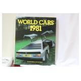 Hardcover Book: World Cars 1981