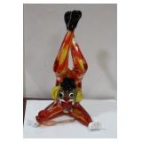 A Rare Murano Artglass Clown