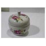 An Apple Form Ceramic Trinket Box