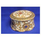 A Decorative Ceramic Trinket Box