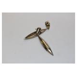 A Pair of Sterling Earrings