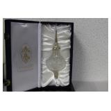 A Faberge Glass Coronation Tree Topper