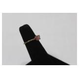 A Sterling and Stone Ring