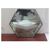 An Etched Glass Miniature Curio