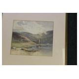 A Framed Watercolour