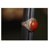 Antique Marked Silver Ring