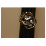 Sterling and Copper Ring