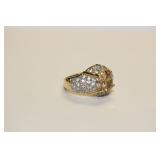 Gold Plated on Sterling Ring