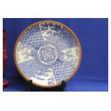 Antique Blue and White Japanese Plate/Charger