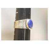 Sterling and Lapis Lazuli Ring