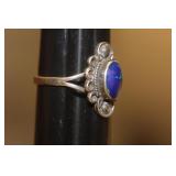 Sterling and Gemstone Ring