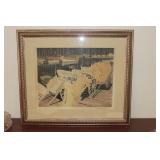 Litograph/Hand Coloured by Michael Terrasse