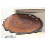 Slice of Cypress Wood