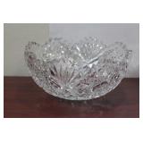 A Brilliant Cut Glass Bowl