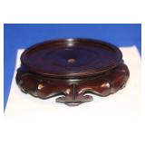 Carved Rosewood Wood Stand