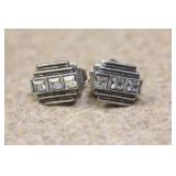 Pair of Signed Lia Sophia Earrings