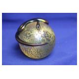 Signed Correia Iredescent Snake Paperweight