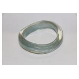 A J. Strongwater Lucite Bangle Bracelet