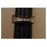 Retro Design Sterling Ring