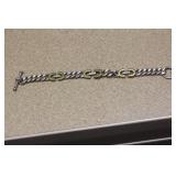 Sterling and Mixed Metal Bracelet