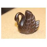 Signed Japanese Wood Netsuke