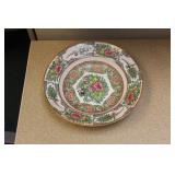 Antique/Vintage Chinese Rose Medallion Soup Bowl